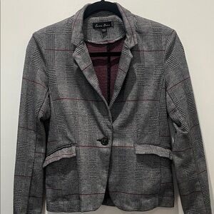 Love Tree Women's Checkered Blazer